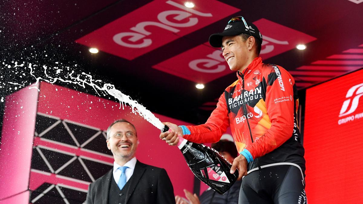 Ganador de la etapa 19 del Giro de Italia 2023: Santiago Buitrago.