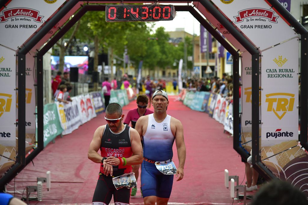 Llegada del triatlón de Fuente Álamo (I)