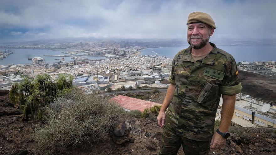 Jesús Pablo Rodríguez Pérez: «El soldado canario es muy leal y cuando se despliega en el exterior deja huella»