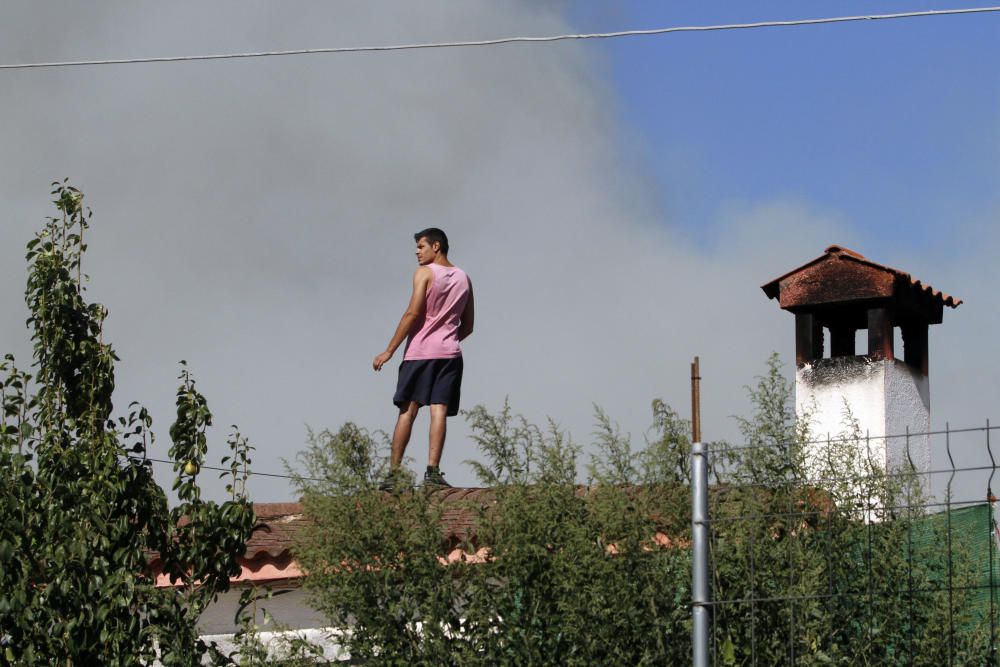 Incendi a Santa Coloma de Farners