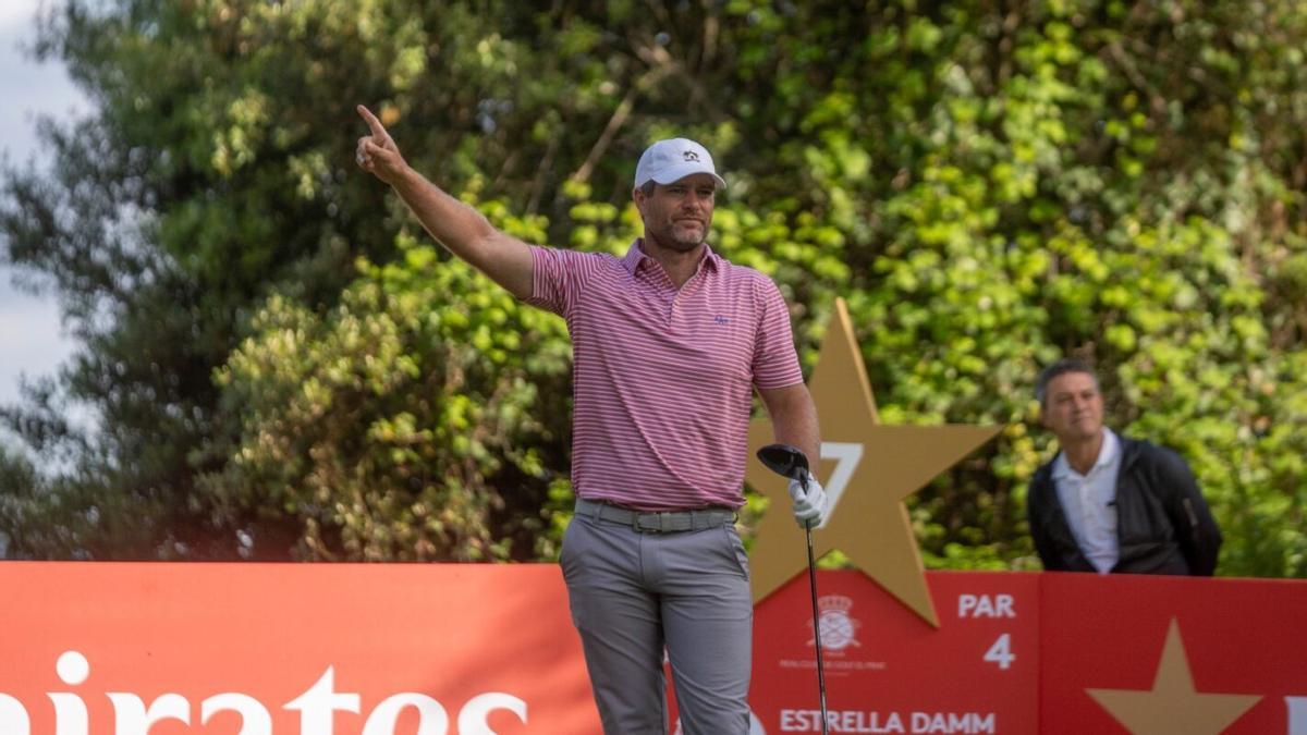 Lucas Bjerregaard, un dels líders de la classificació després de la segona jornada