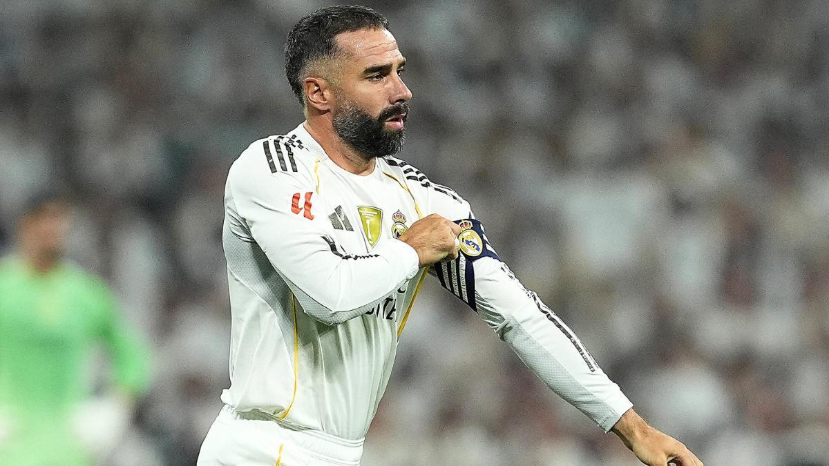 Dani Carvajal en un partido
