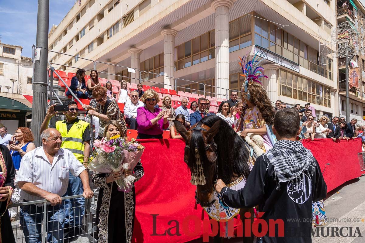 Desfile infantil del Bando Moro en las Fiestas de Caravaca