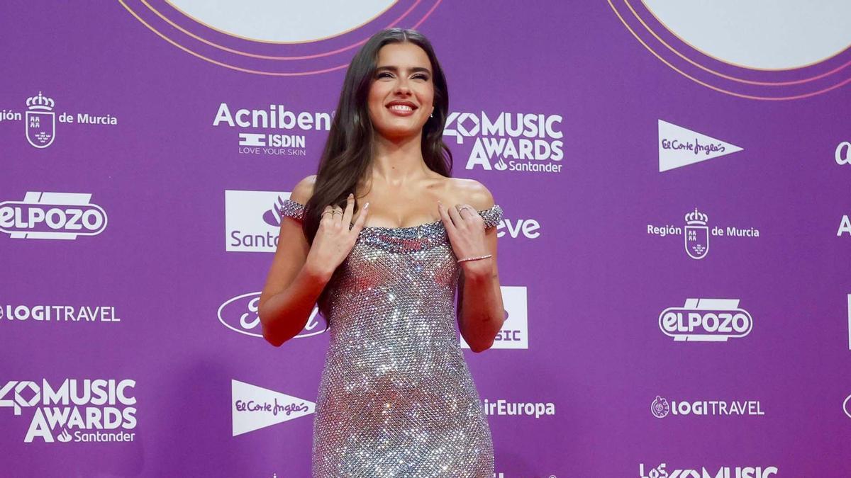 La alfombra roja de los 40 Music Awards en el Roig Arena de Valencia