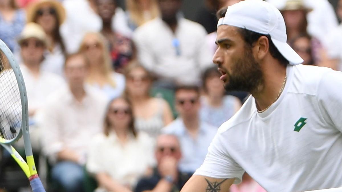 Berrettini, primer finalista italiano en la historia de Wimbledon