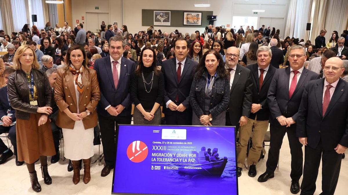 33ª Jornadas de Extranjería en Córdoba, con la presencia del consejero de Justicia, José Antonio Nieto.