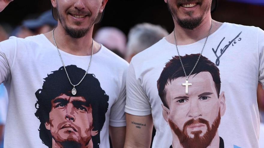 Inglaterra-Argentina, algo más que un partido: "Por Malvinas, por el Diego y por la última de Leo".