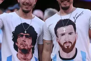 Inglaterra-Argentina, algo más que un partido: "Por Malvinas, por el Diego y por la última de Leo".