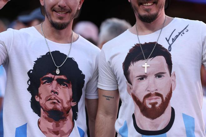Inglaterra-Argentina, algo más que un partido: "Por Malvinas, por el Diego y por la última de Leo".