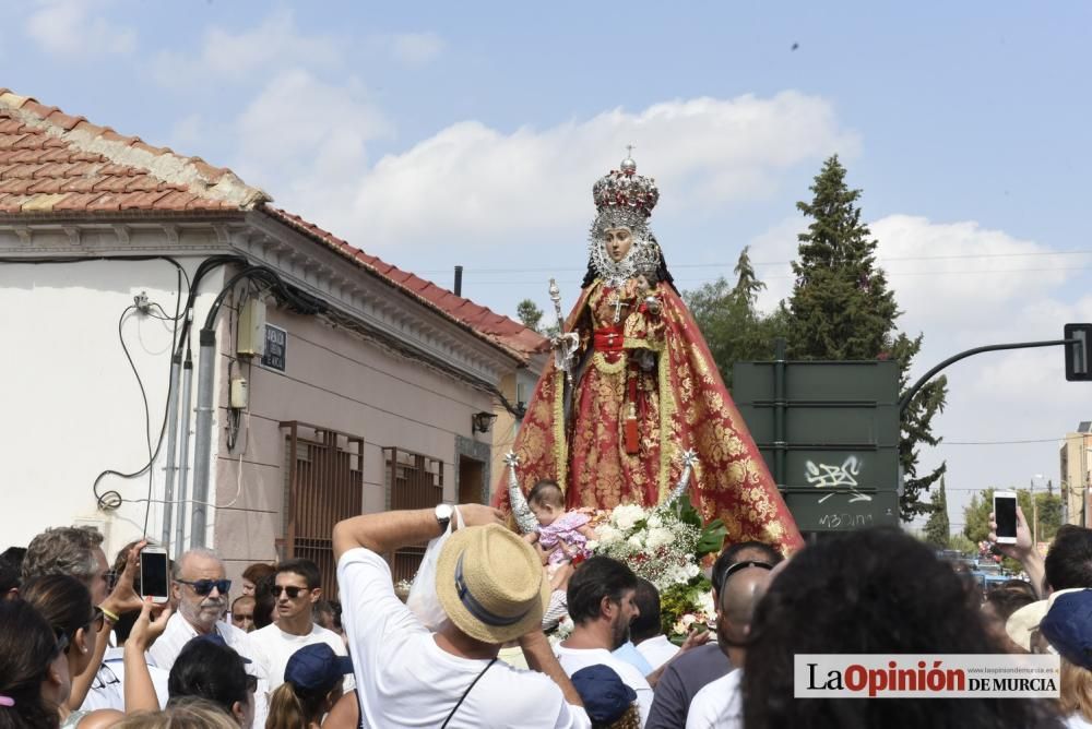 Romería de la Virgen de la Fuensanta: Paso por Alg