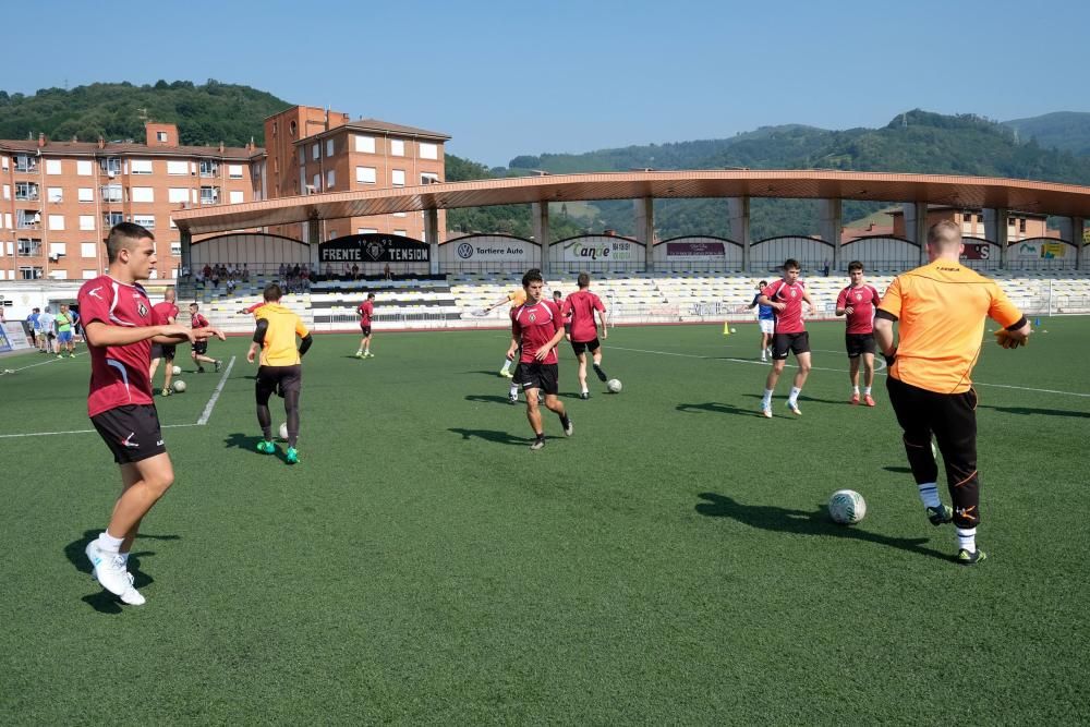 Primer día de entrenamientos del Caudal Deportivo