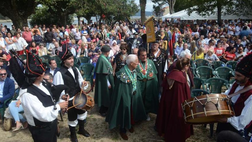 La anterior edición de la Festa de Ameixa do Carril, desarrollada antes de la pandemia. |   //  NOÉ PARGA