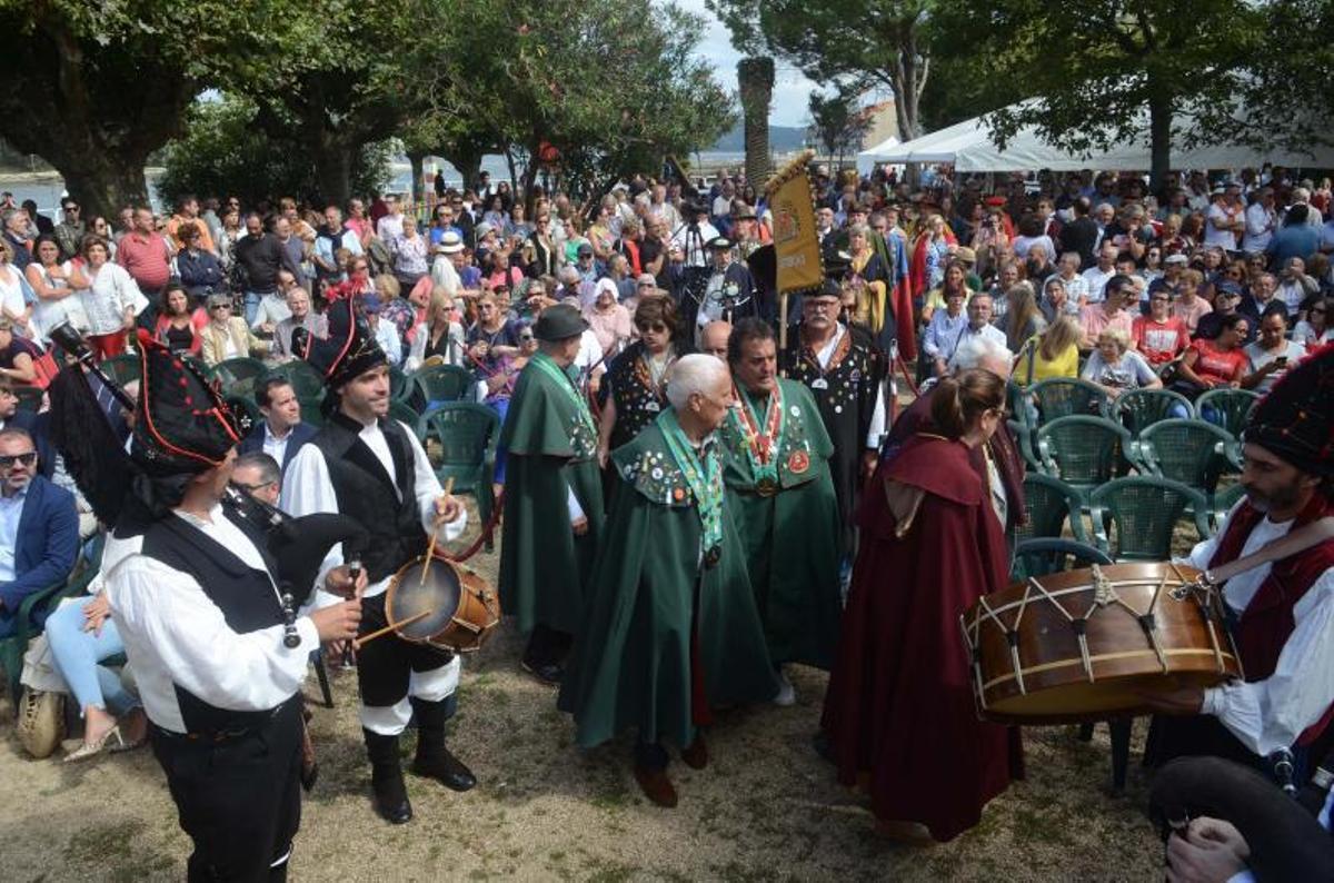 La anterior edición de la Festa de Ameixa do Carril, desarrollada antes de la pandemia. |   //  NOÉ PARGA