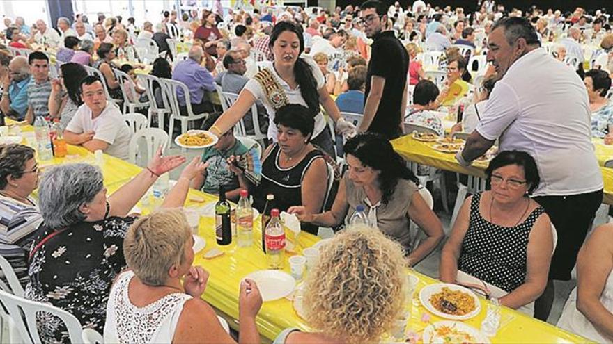 Los mayores disfrutan de su celebración