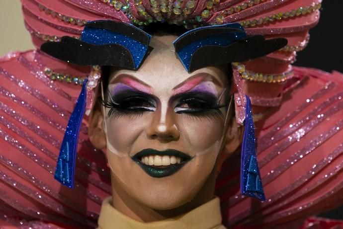 02.03.19. Las Palmas de Gran Canaria. Carnaval 2019. Carnaval 2019. Backstage Preselección Drag. Foto Quique Curbelo