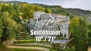 El tiempo en Soutomaior: previsión meteorológica para hoy, domingo 12 de mayo