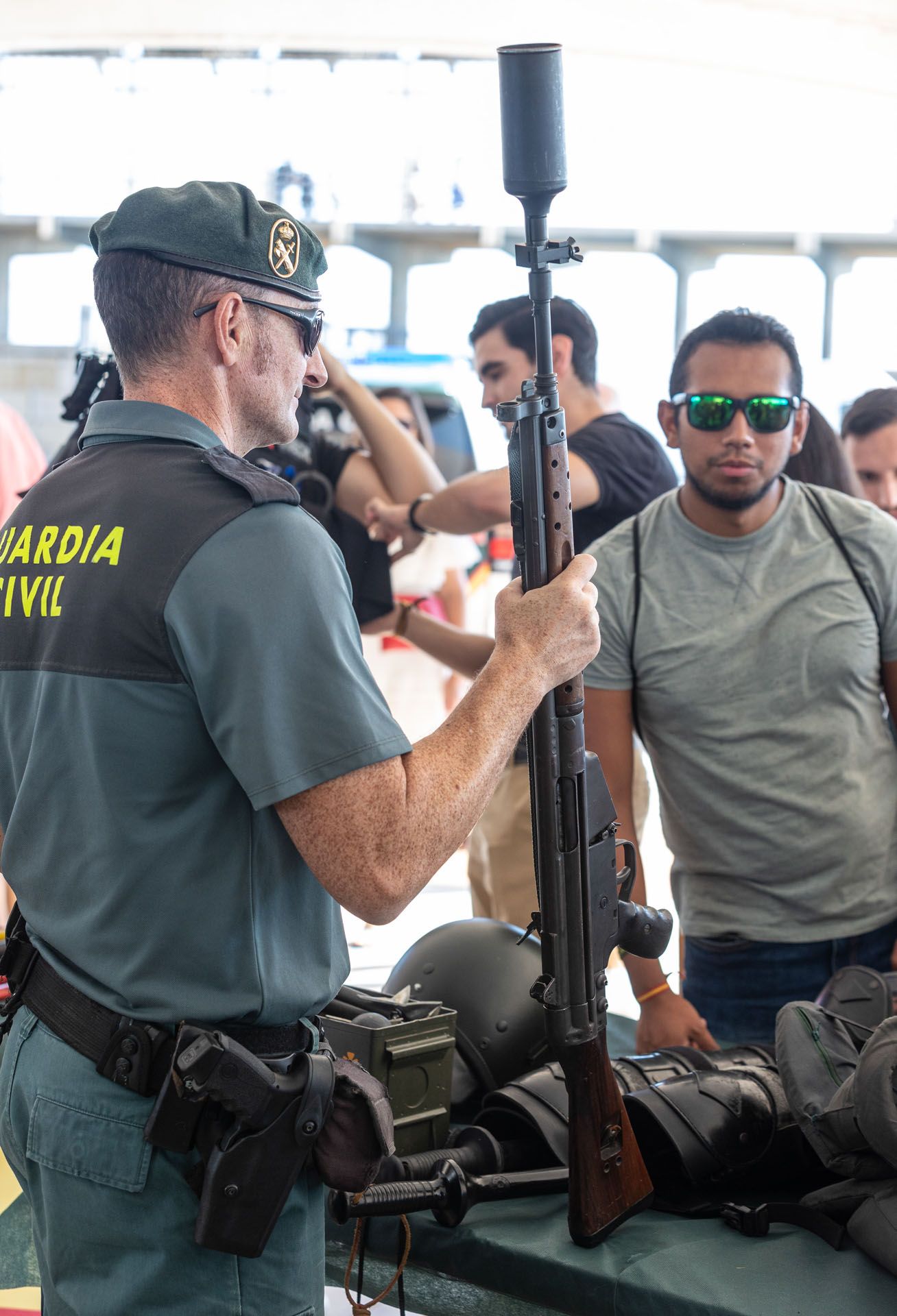 Jornada de puertas abiertas de la guardia Civil en Alicante