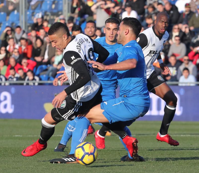 Getafe - Valencia, en imágenes