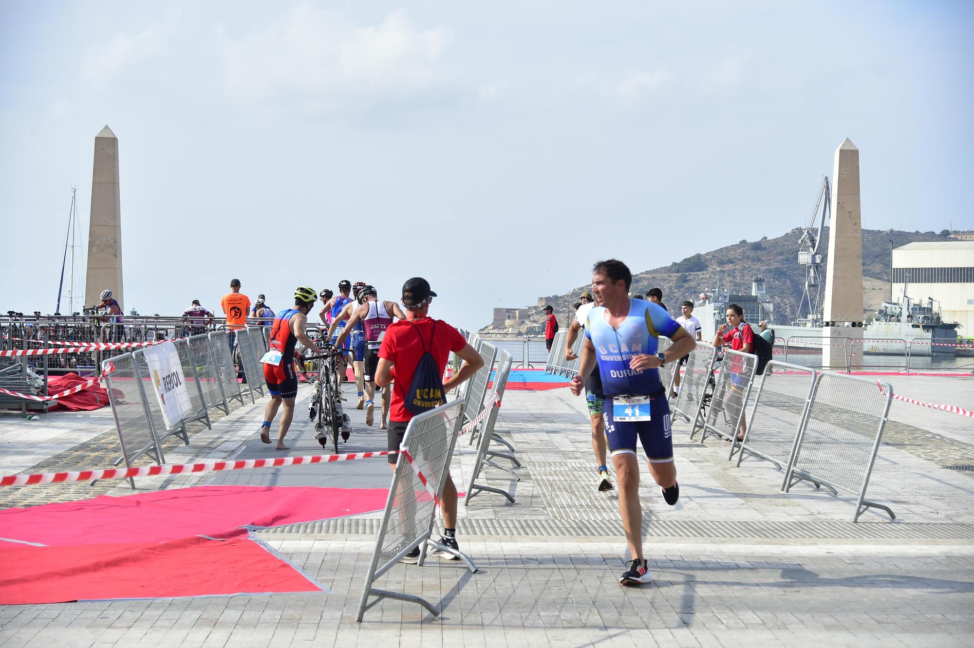 Las mejores fotos del Triatlón Ciudad de Cartagena 2023.