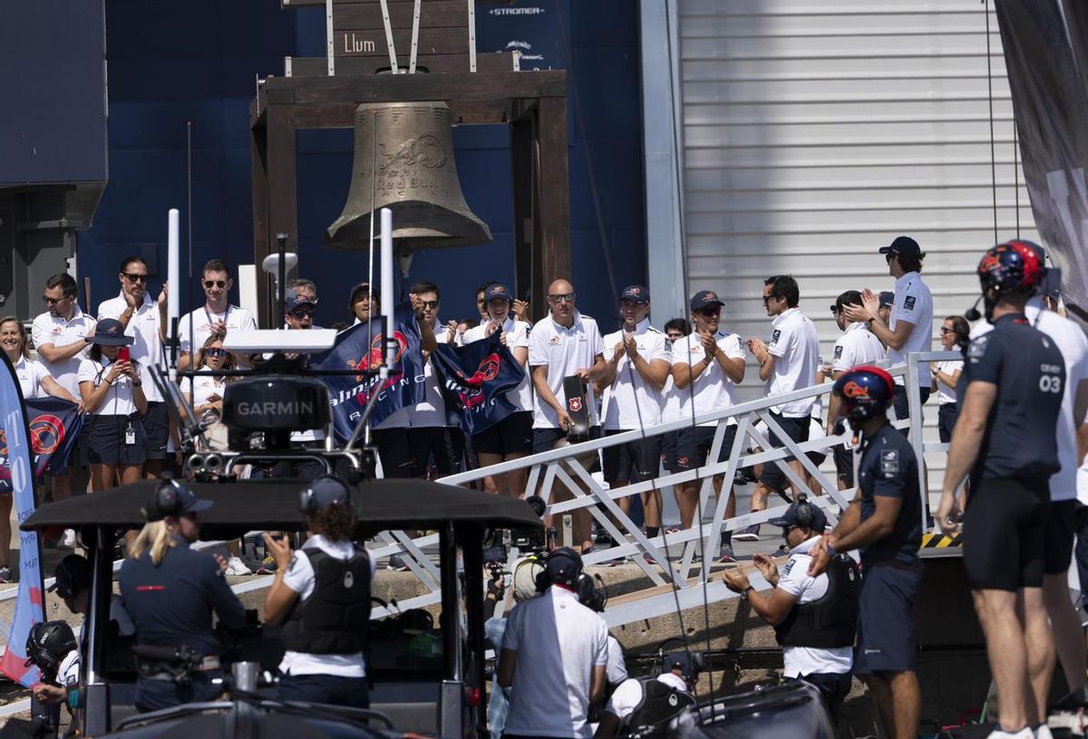 El pantalà més entusiasta de la Copa Amèrica de vela