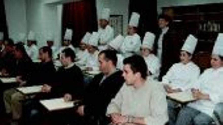 Licenciados en cocina y albañilería