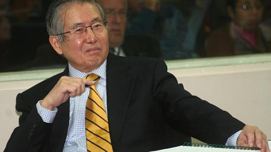 El ex presidente de Perú, Alberto Fujimori.