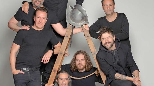 Elenco de ‘La Desconquista’, de la compañía Ron Lalá.