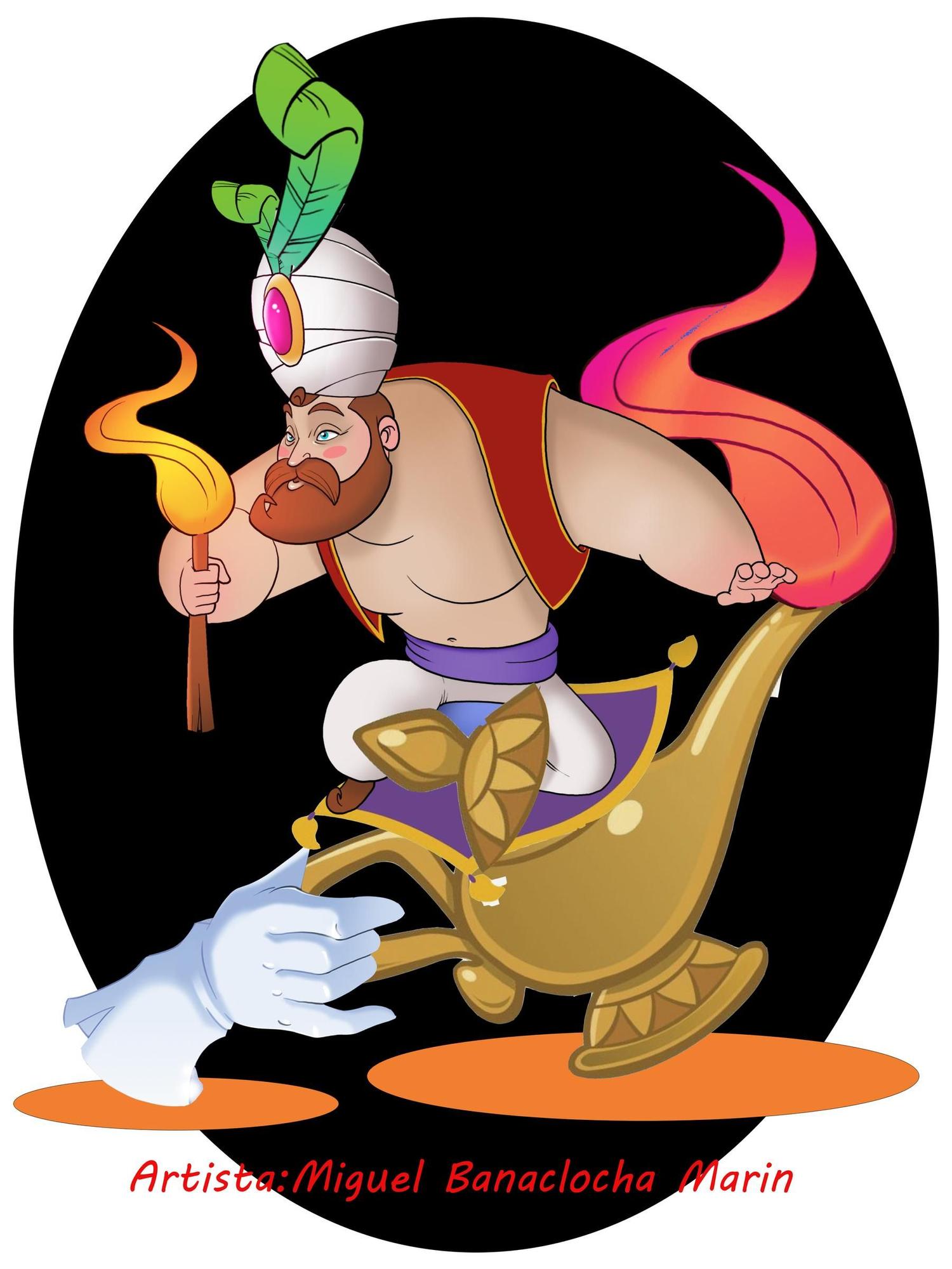 Corretgeria-Bany dels Pavesos. Artista Miguel Banaclocha. Tres deseos y una fantasía
