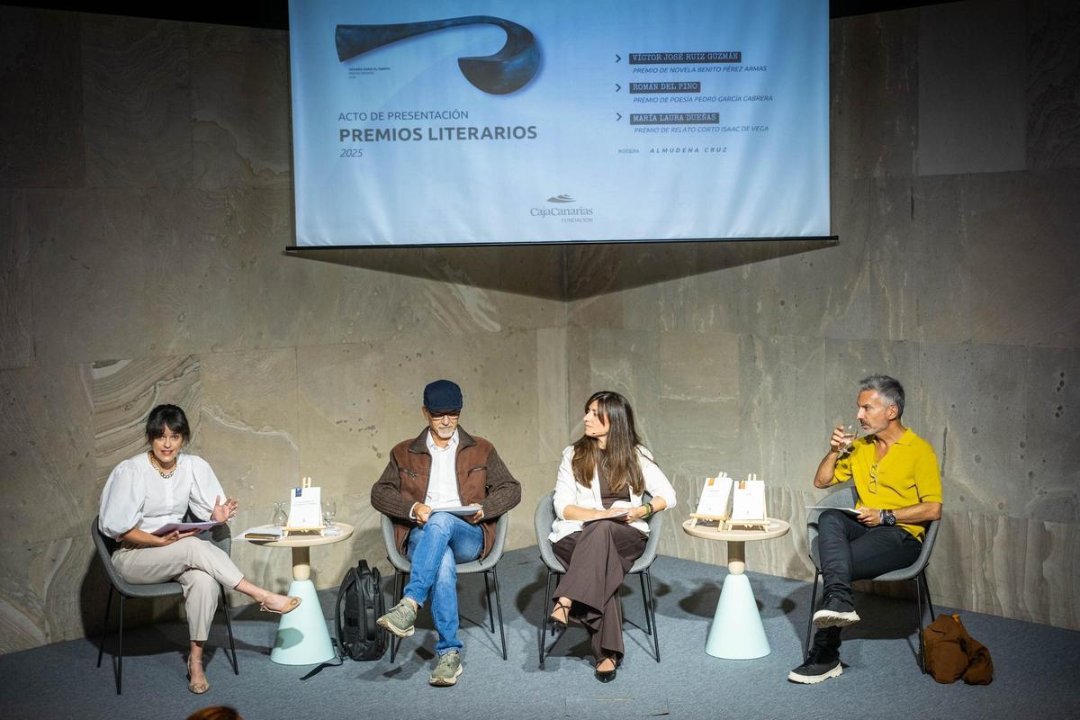 Presentación de los Premios Literarios de CajaCanarias