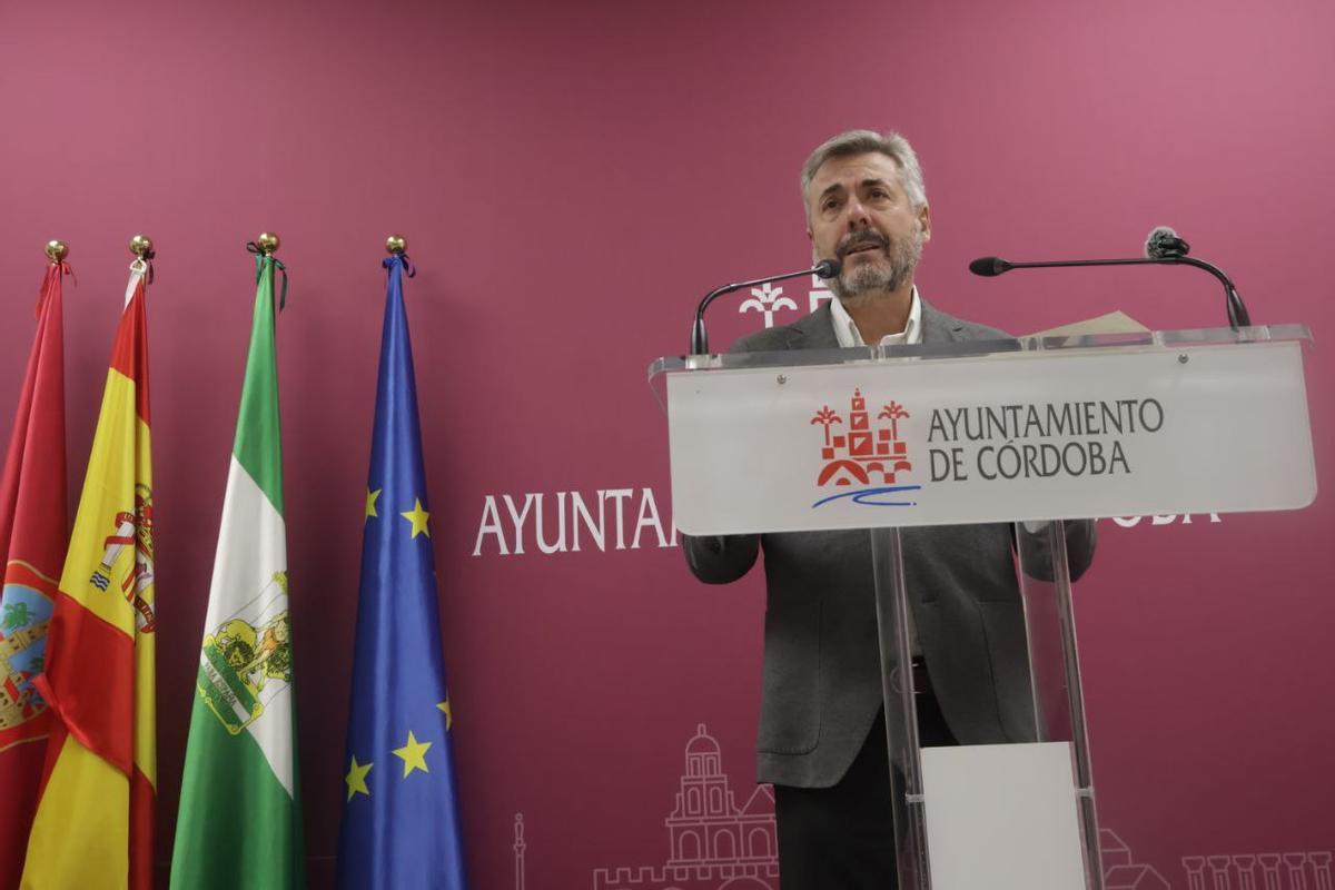 Miguel Ángel Torrico, en rueda de prensa.