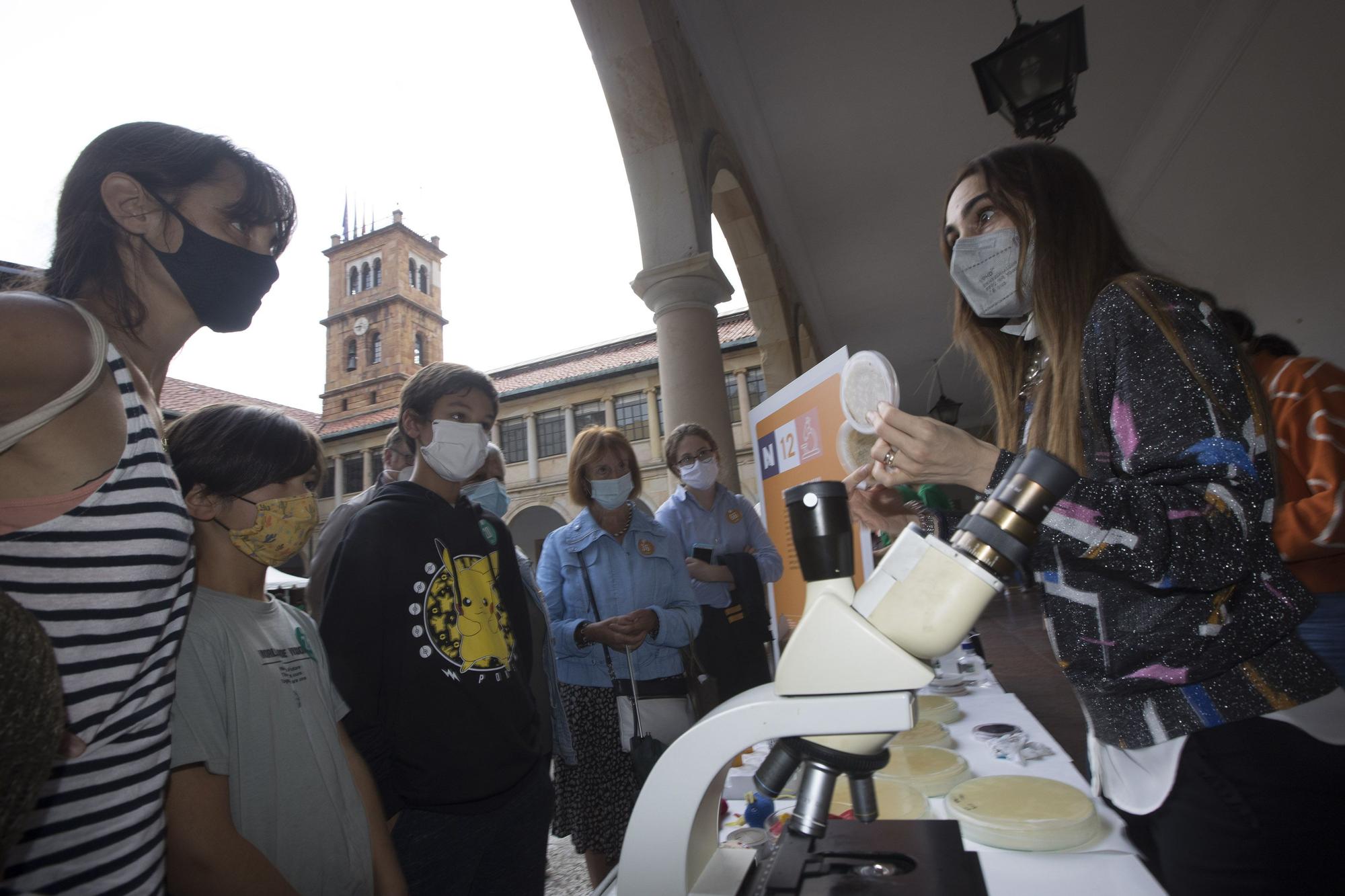 Así ha celebrado la Universidad de Oviedo la Noche europea de los investigadores