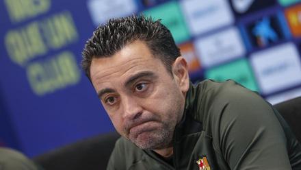 Rueda de prensa de Xavi