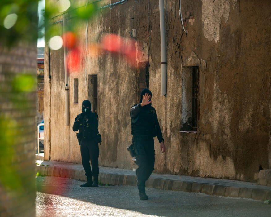 Macrooperación policial contra el narcotráfico en Cartagena