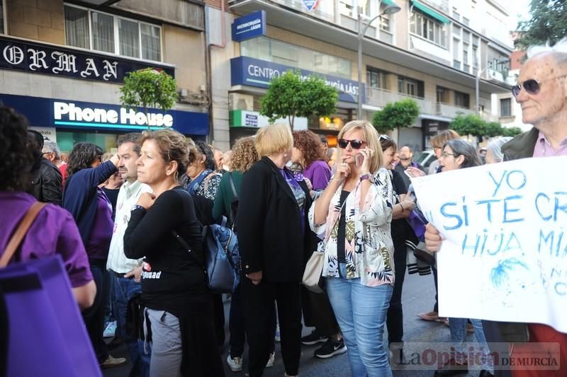 Manifestación contra la violencia patriarcal en Murcia