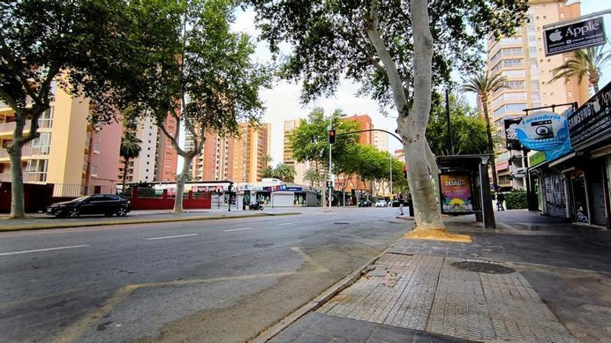 PSOE y PP chocan por el retraso de la segunda fase de la avenida del Mediterráneo de Benidorm