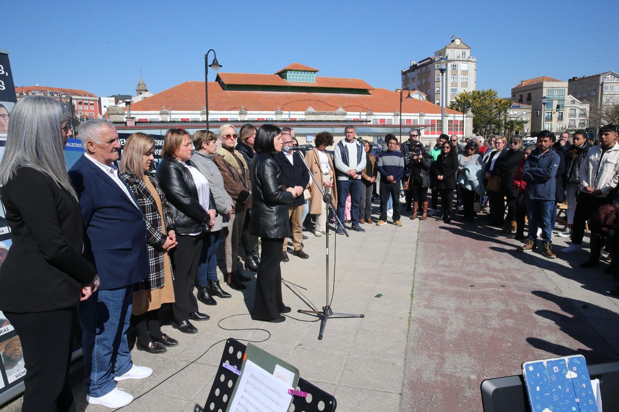 Cangas recuerda para la eternidad a los 21 del 'Pitanxo'