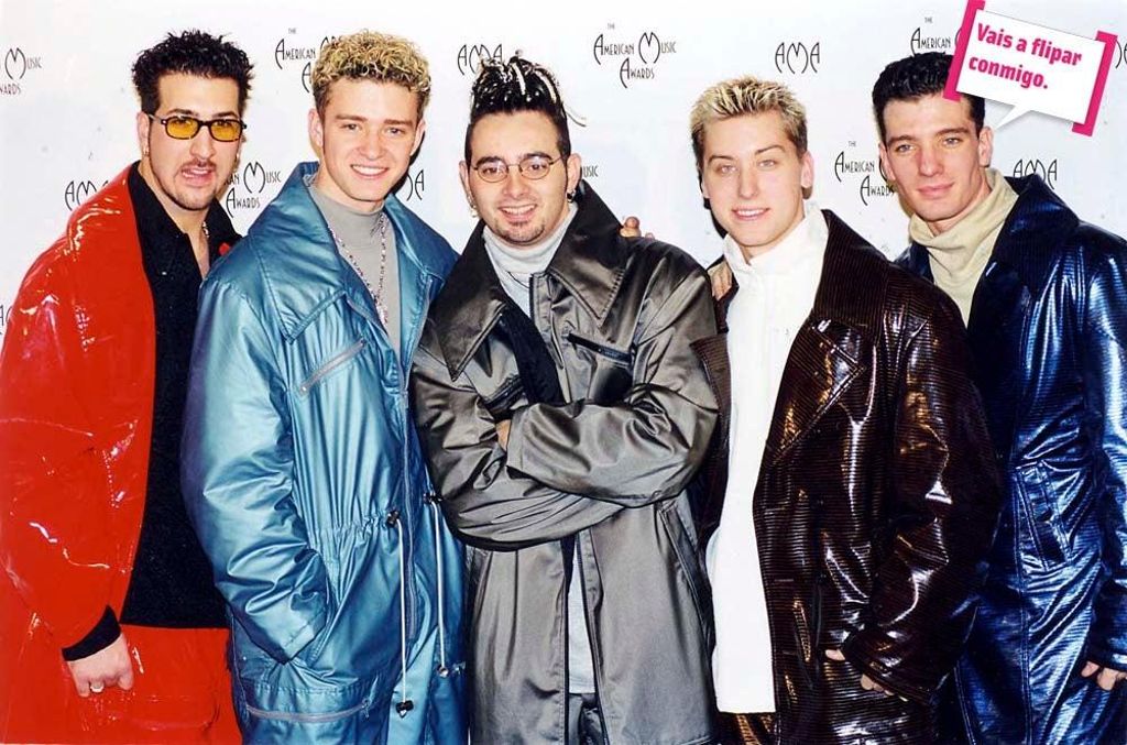 N*Sync en sus tiempos mozos