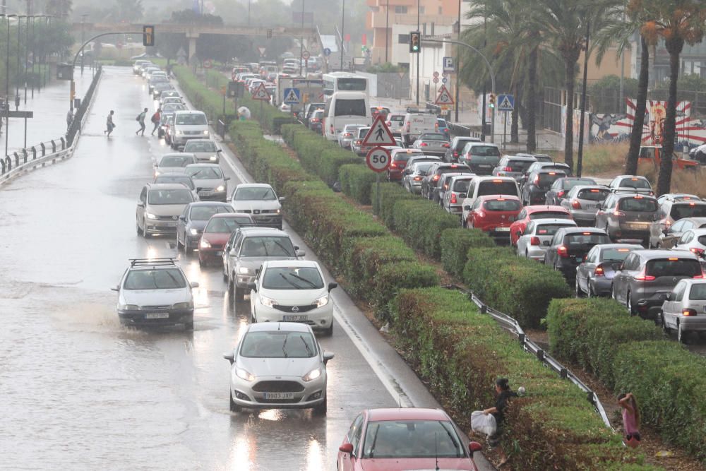 Tormenta en Ibiza