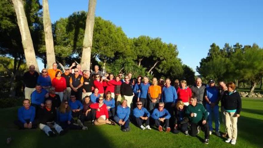 Encuentro sénior entre la Federación de Golf de la Comunitat Valenciana y la Real Federación Andaluza de Golf.