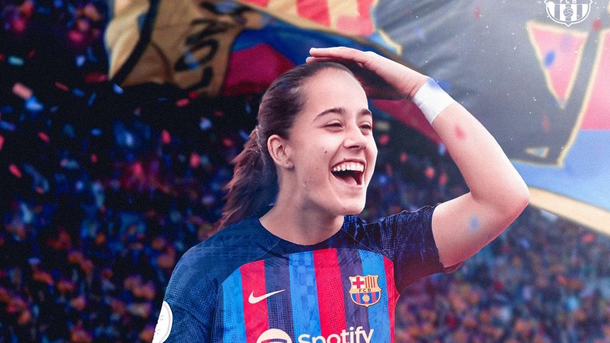 La nova jugadora del Barça, Nuria Rábano