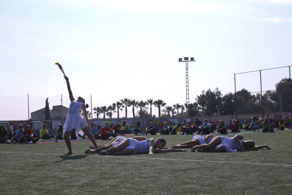 Más de 1.300 estudiantes de las comarcas de la Vega Baja y el Baix Vinalopó participan en la X edición de las Olimpiadas Clásicas.