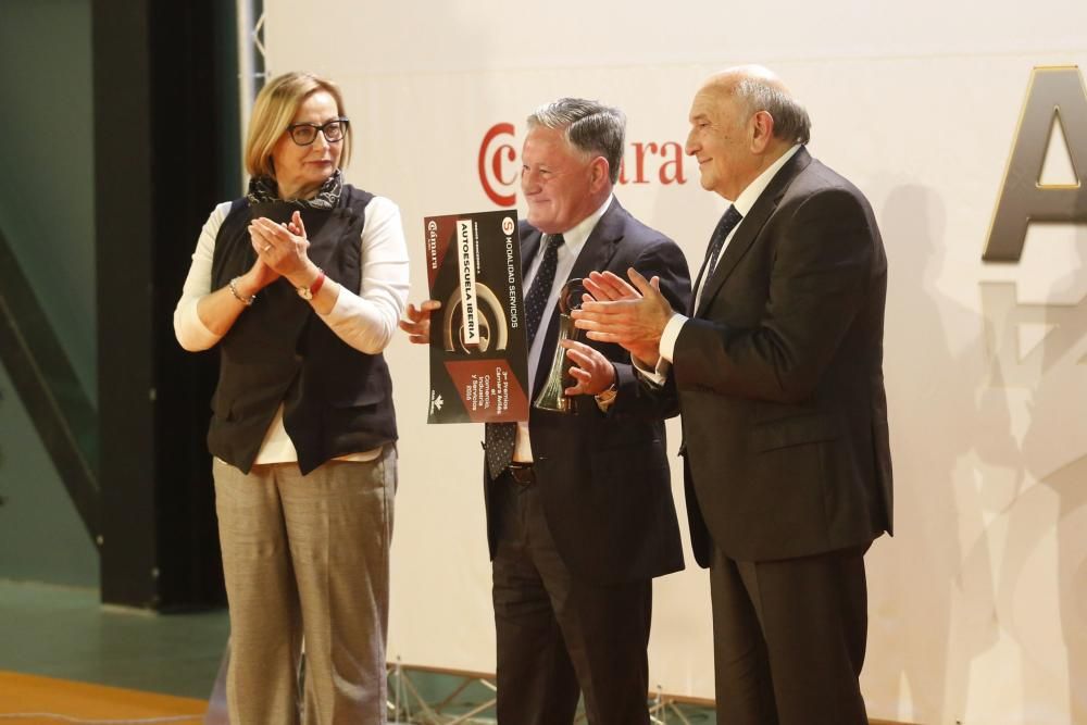 Entrega de los premios de la Cámara de comercio de Avilés