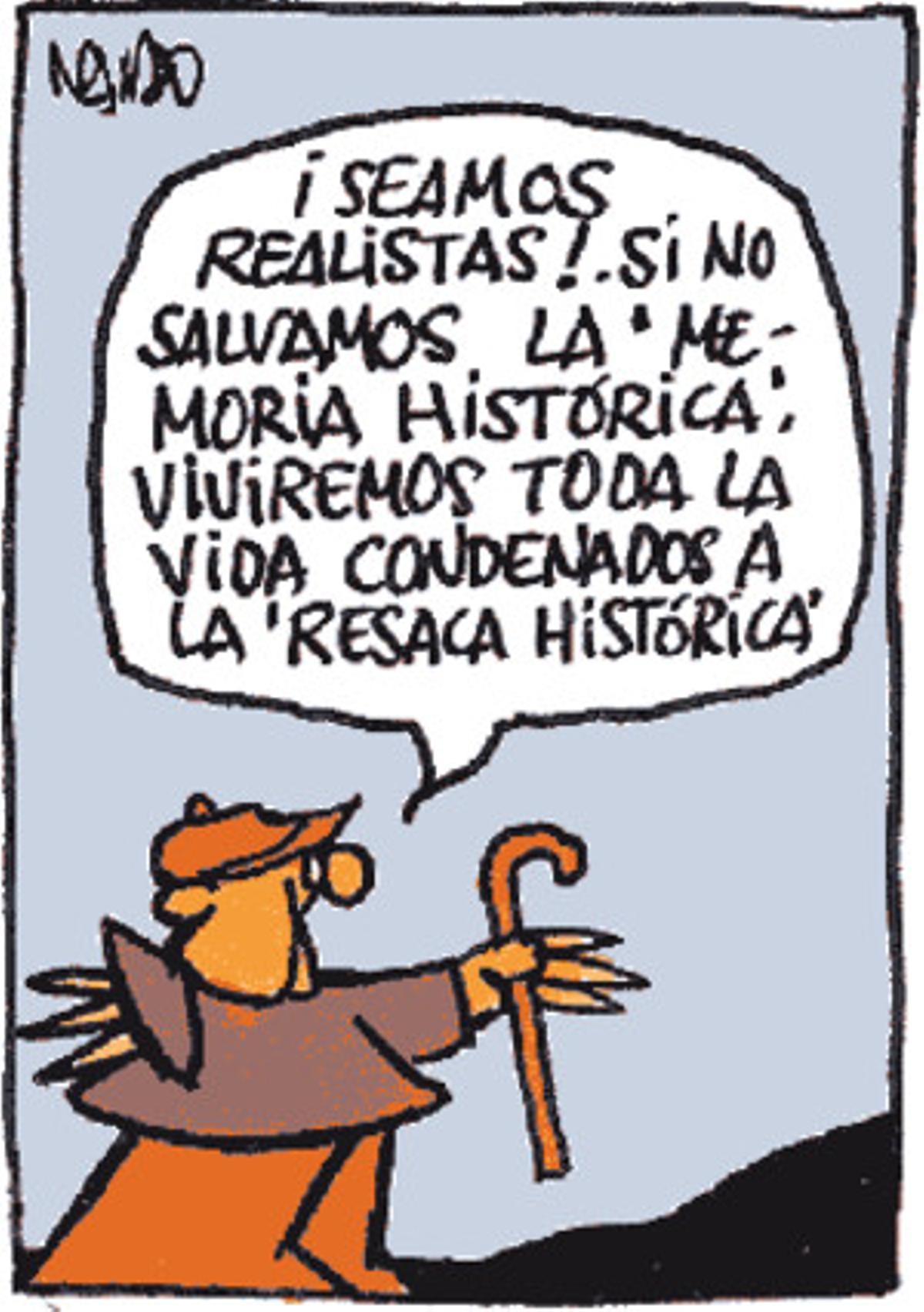 Vinyeta de Nando publicada el 27-10-2008.