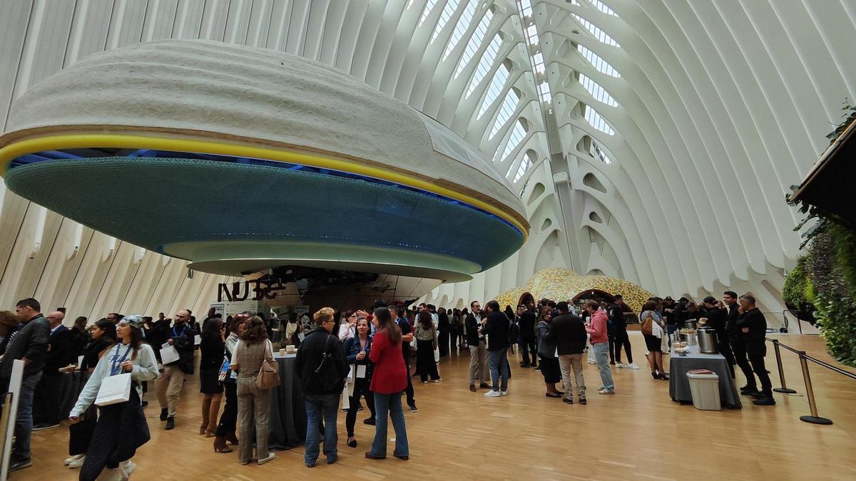 Asistentes al Retail Future, en las instalaciones del Caixa Forum.