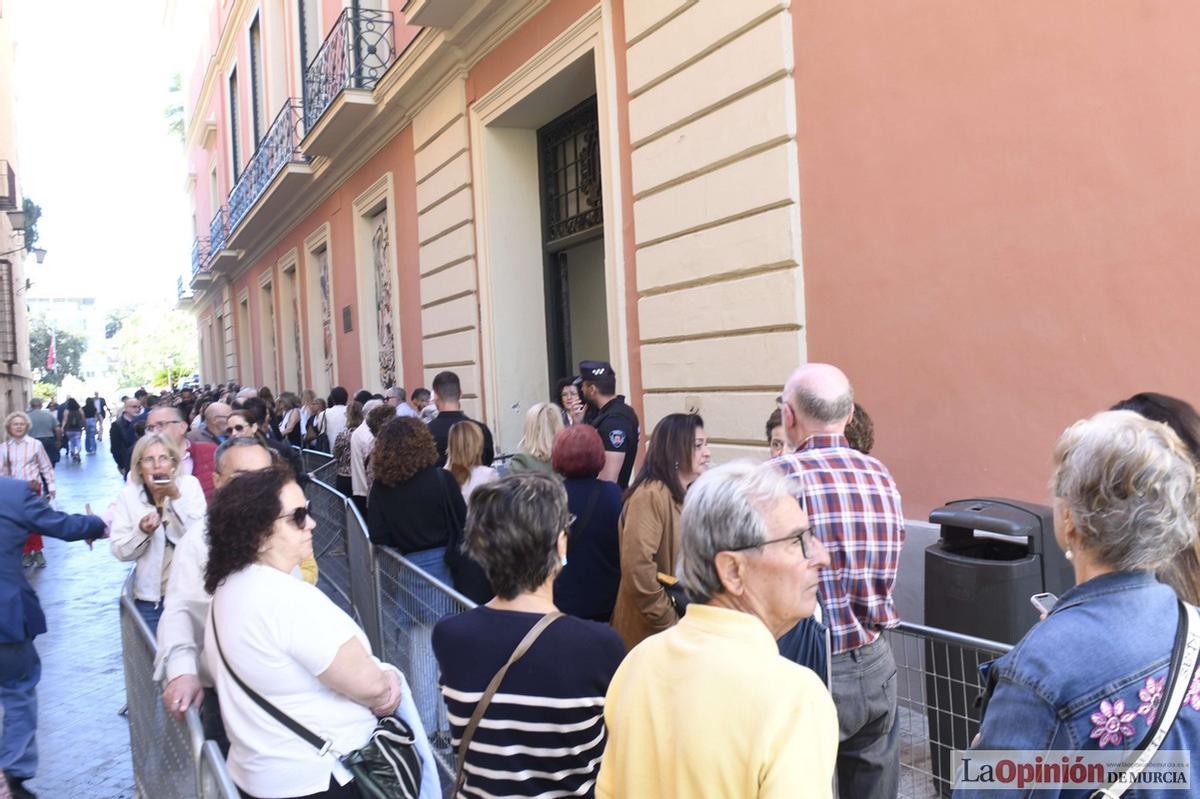 Murcia despide a José Ballesta: las fotos de la capilla ardiente