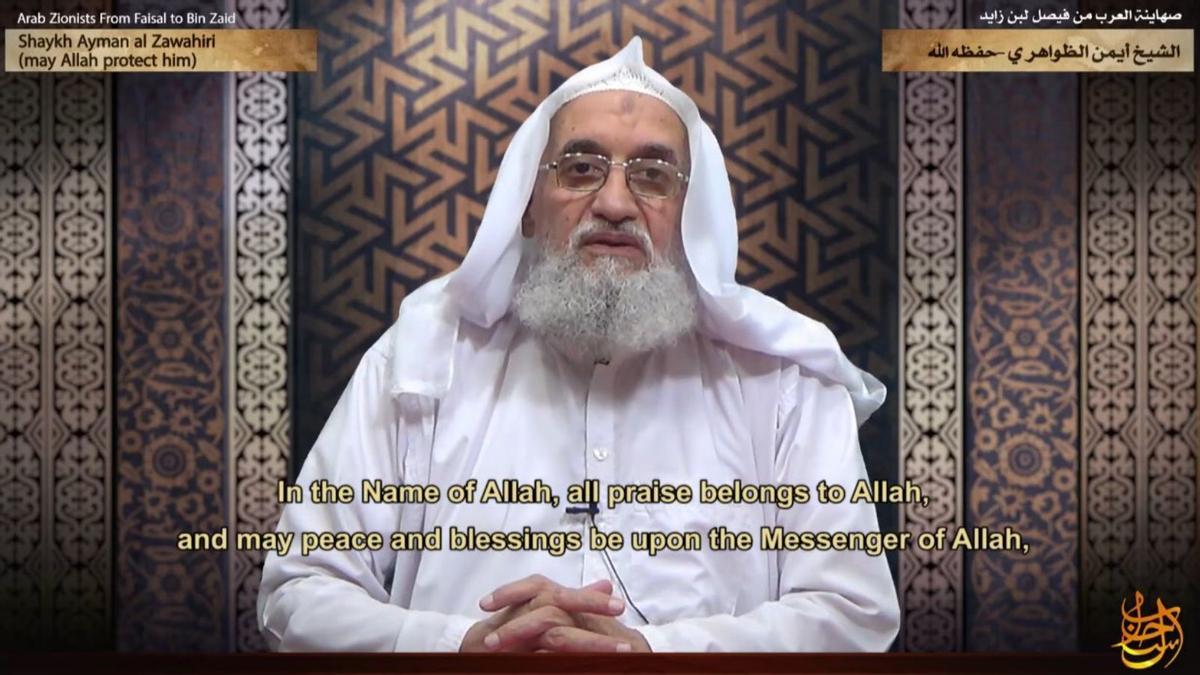 Ayman al Zawahiri en un vídeo d&#039;Al-Qaeda