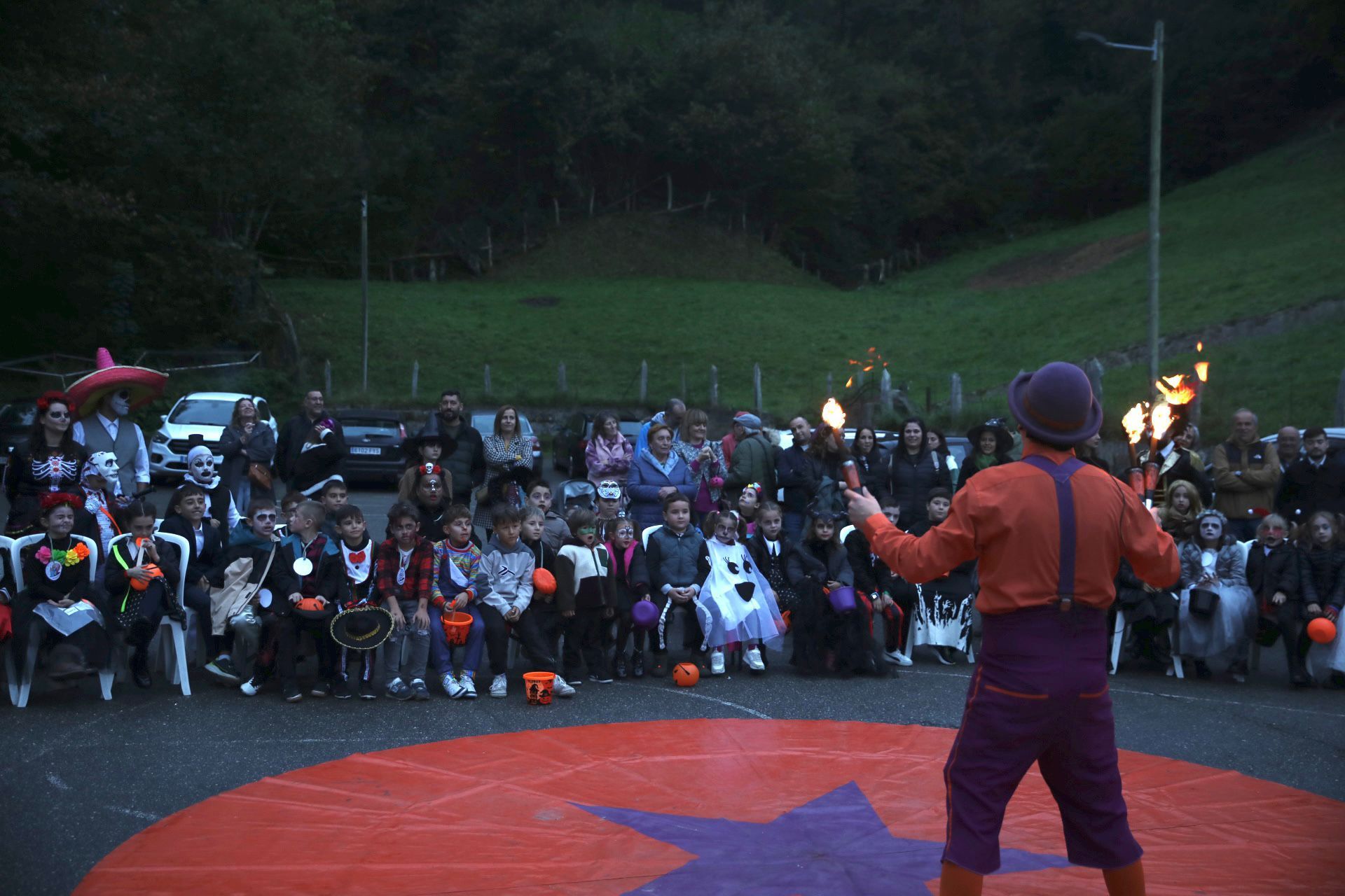 Así fue la fiesta de Halloween en San Mamés