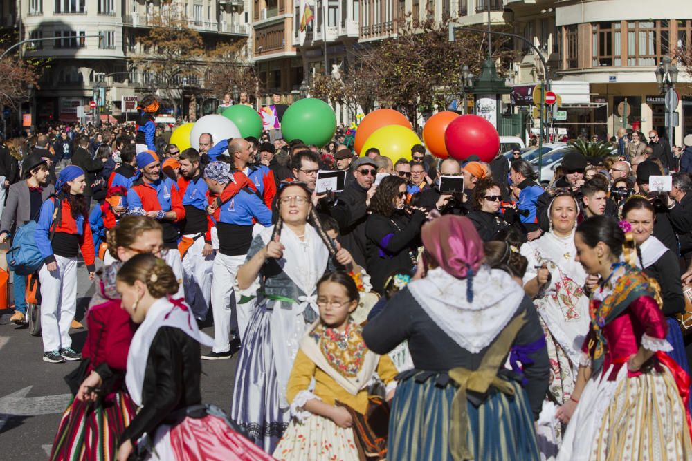 Cabalgata de las Reinas Magas en Valencia 2017