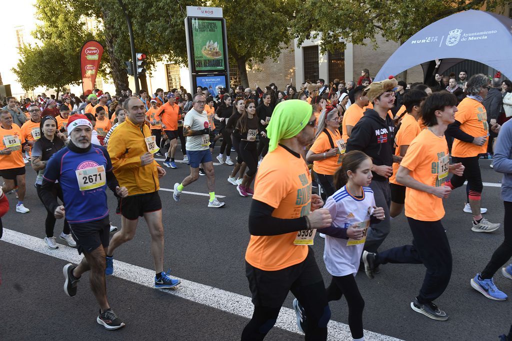 La San Silvestre 2025 en Murcia, en fotografías