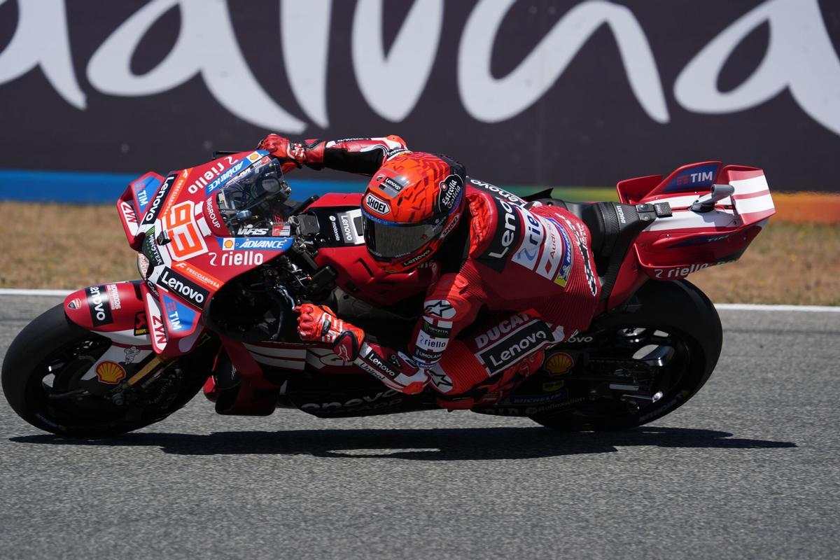 Las imágenes de la carrera de MotoGP en Jerez.